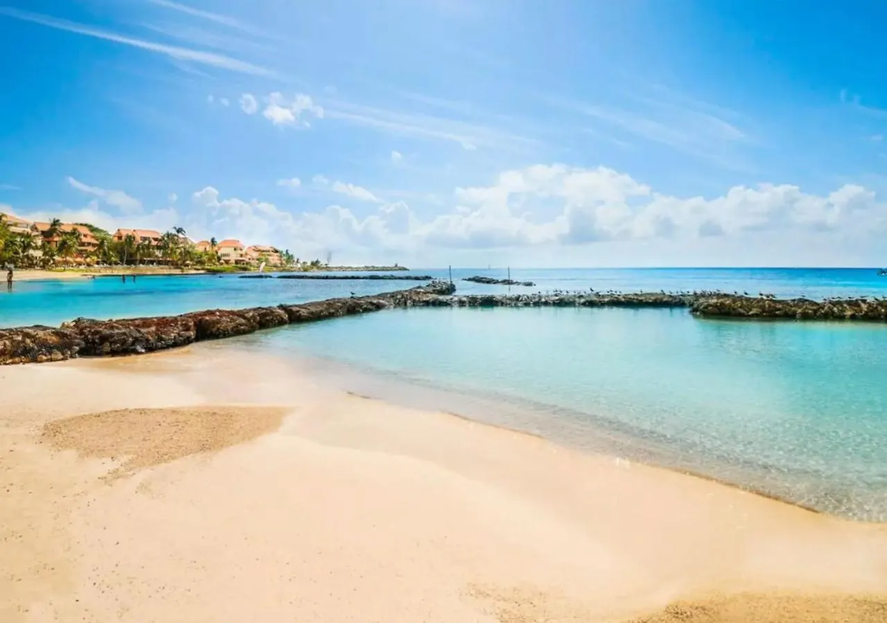 Beachfront Breathtaking Views Puerto Aventuras Apartament